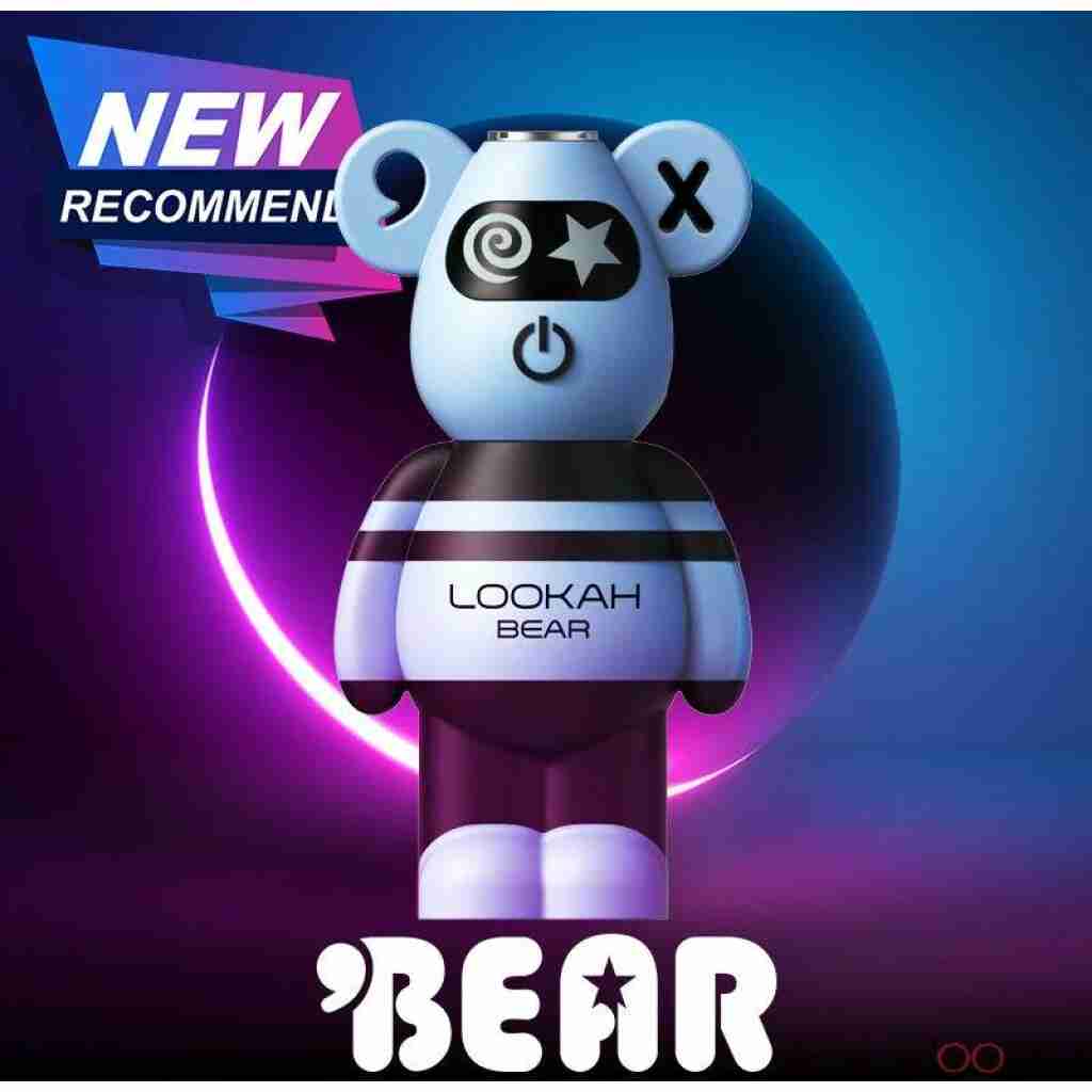 lookah bear 510 vape hardware blue