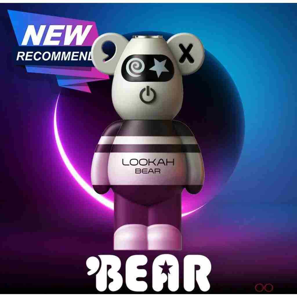 lookah bear 510 vape hardware grey
