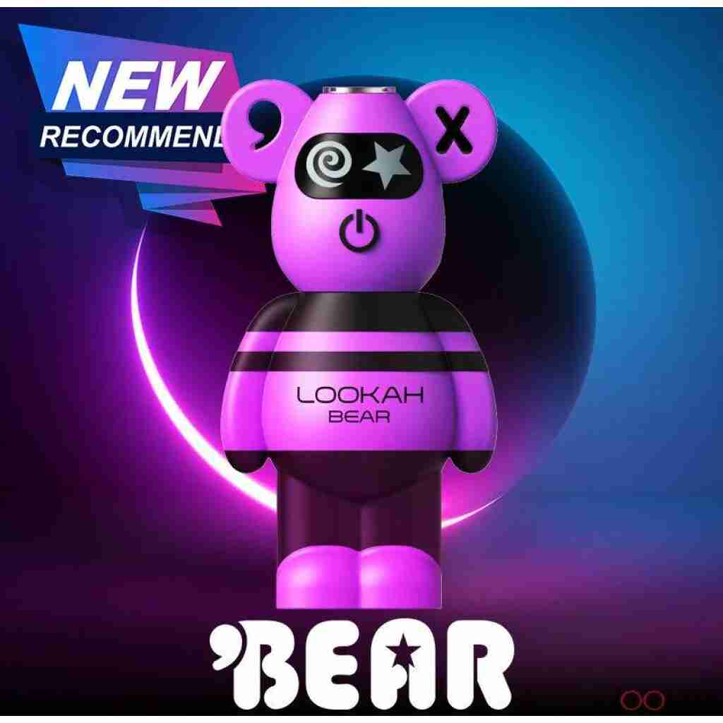 lookah bear 510 vape hardware purple
