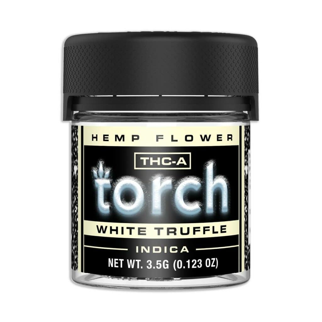 torch powdered doughnuts thca flower 3.5g white truffle