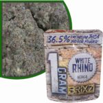 BRIXZ NYC THCa Premium Indoor Cannabis Flower 1g - White Rhino