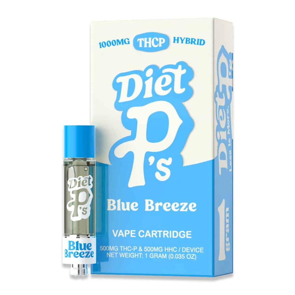 Diet P’s THCP Cartridges 1g Blue Breeze