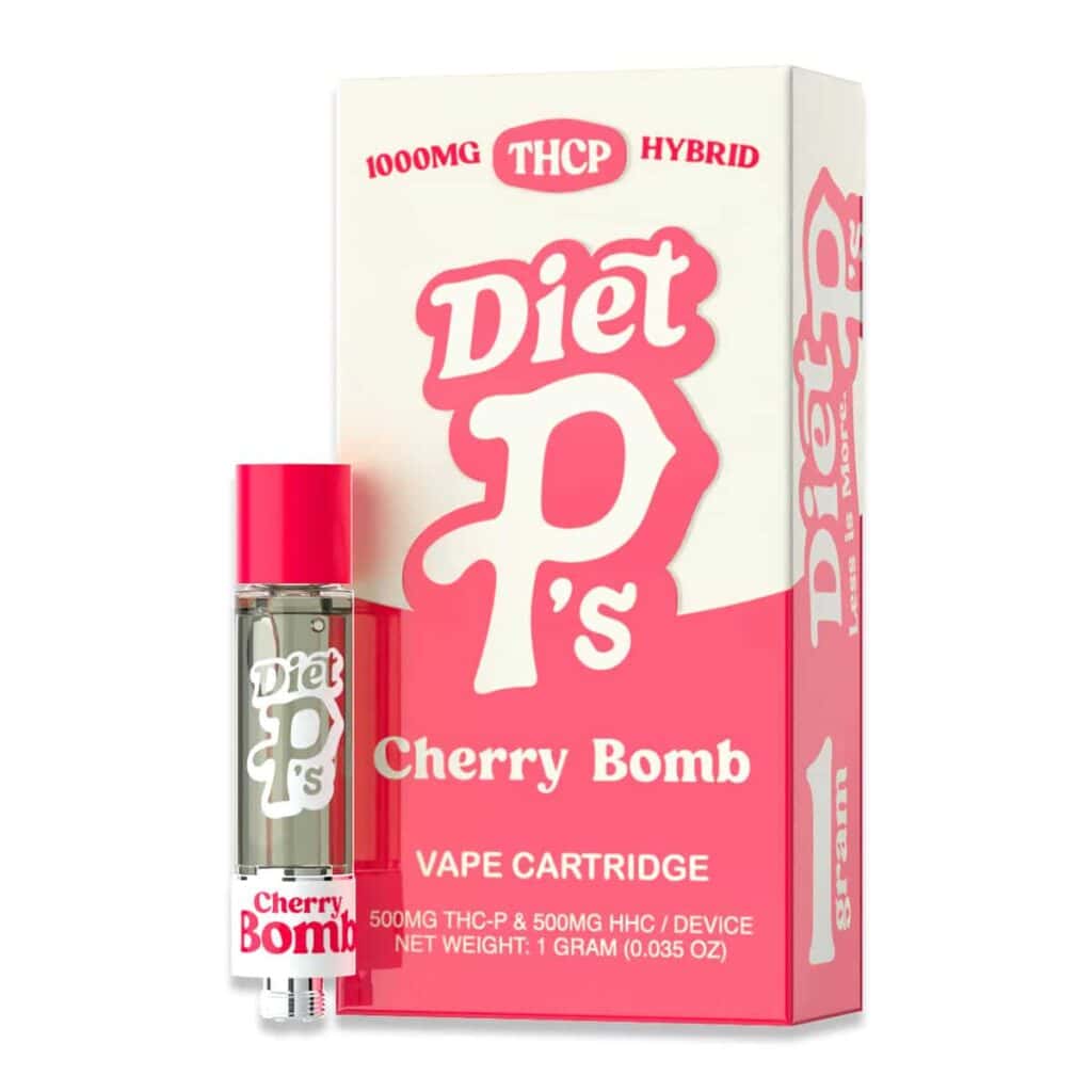 Diet P’s THCP Cartridges 1g Cherry Bomb