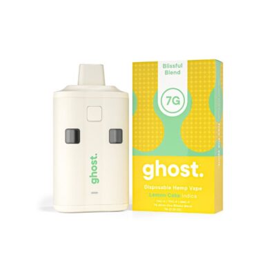 Ghost Blissful Blend THCa Disposable 7g Flavor Lemon Cake