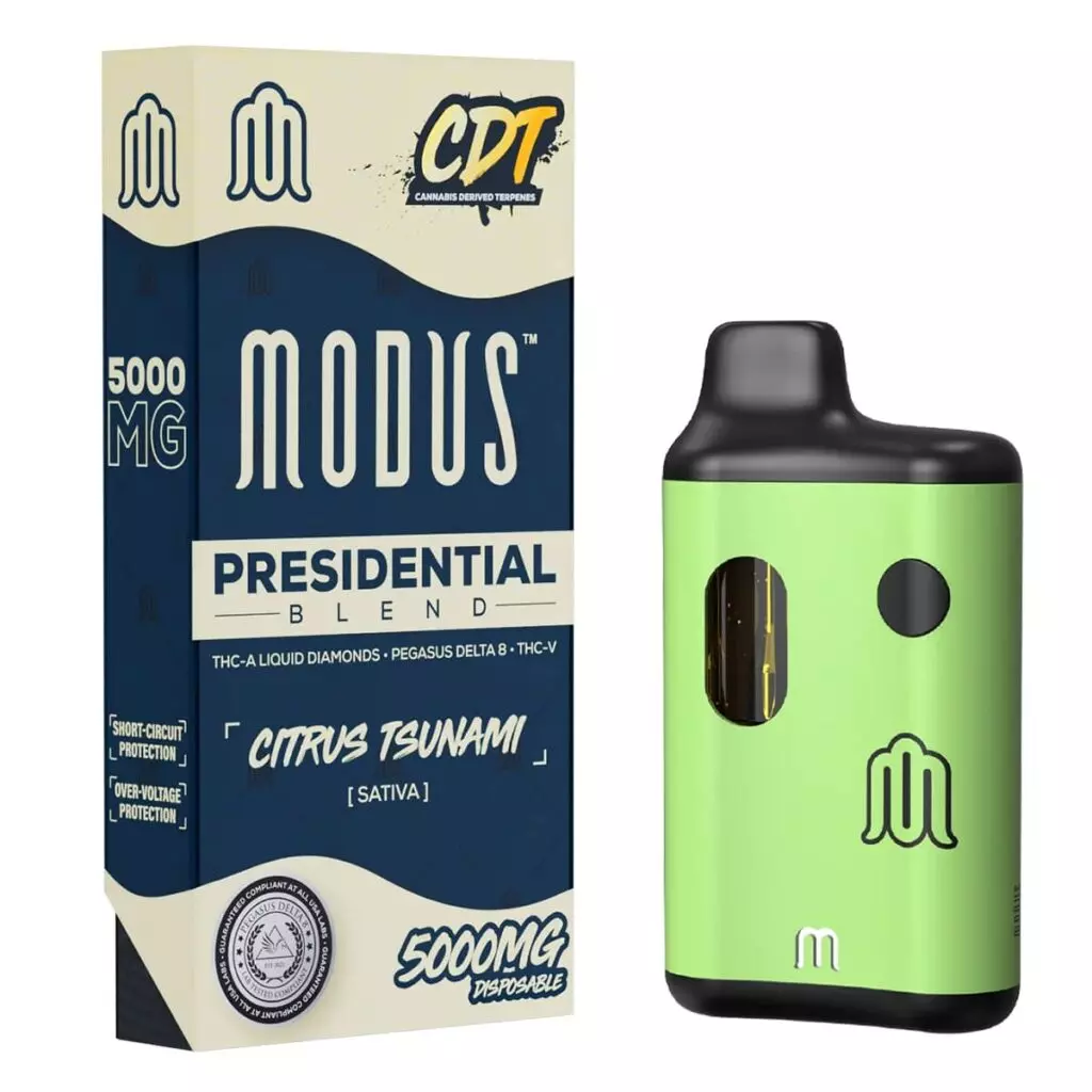 Modus Presidential Blend Liquid Diamonds Disposables 5g - Citrus Tsumnami