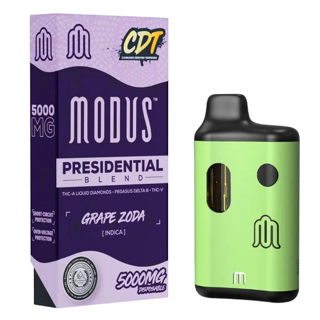 Modus Presidential Blend Liquid Diamonds Disposables 5g - Grape Zoda