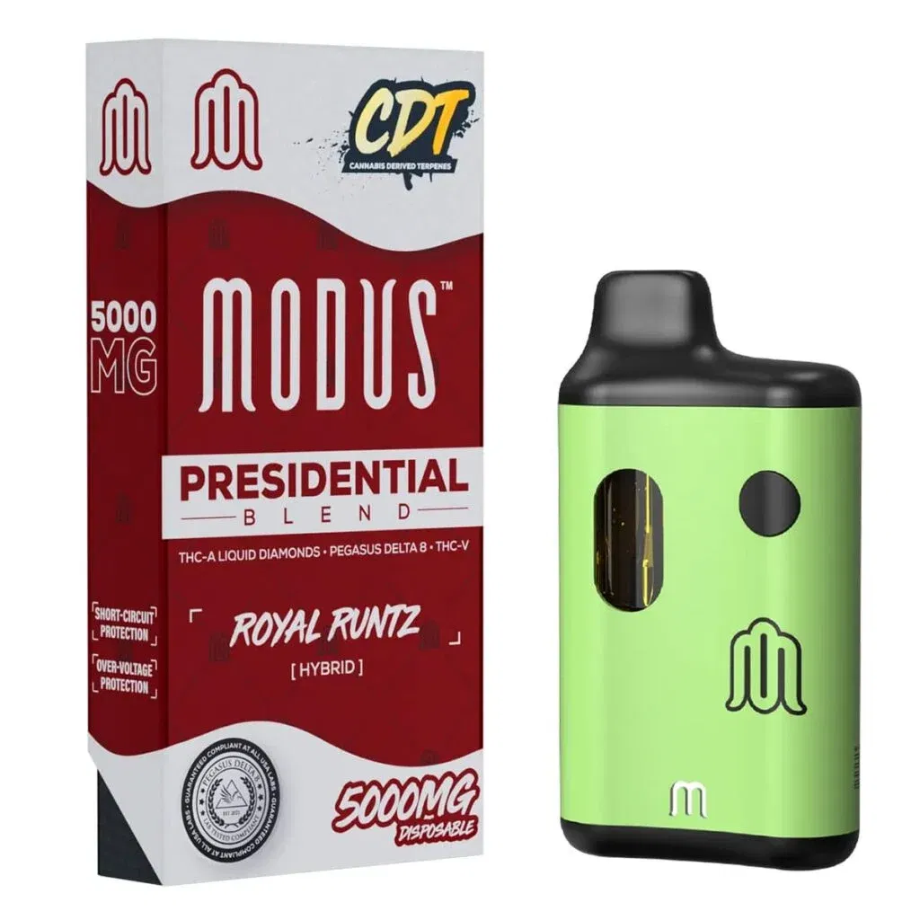 Modus Presidential Blend Liquid Diamonds Disposables 5g - Royal Runtz