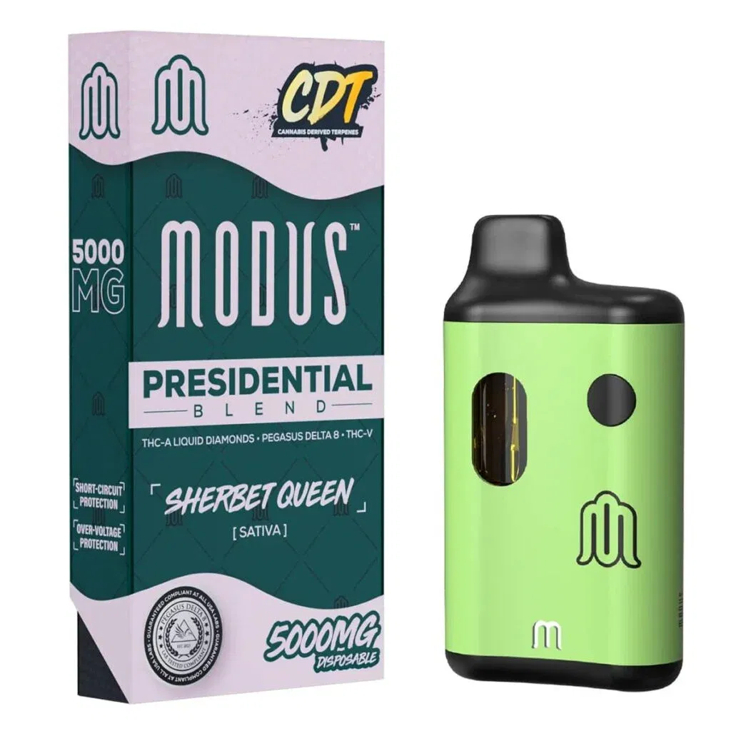 Modus Presidential Blend Liquid Diamonds Disposables 5g - Sherbet queen