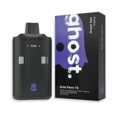 ghost slide piece disposables 7g grape ape
