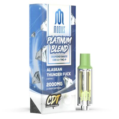 modus platinum blend cartridges 2g Alaskan Thunder Fuck