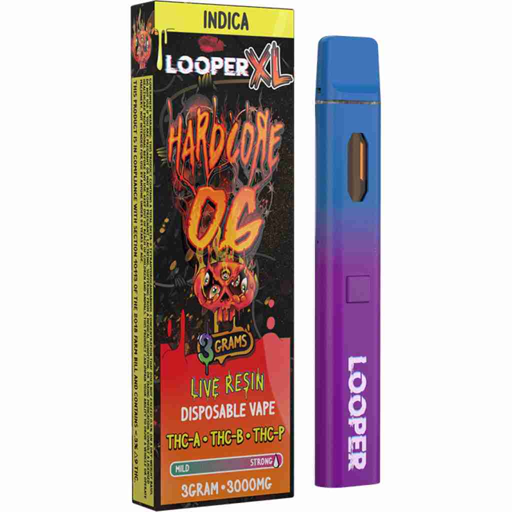 Looper XL Live Resin Disposables (3g)-Hardcore OG