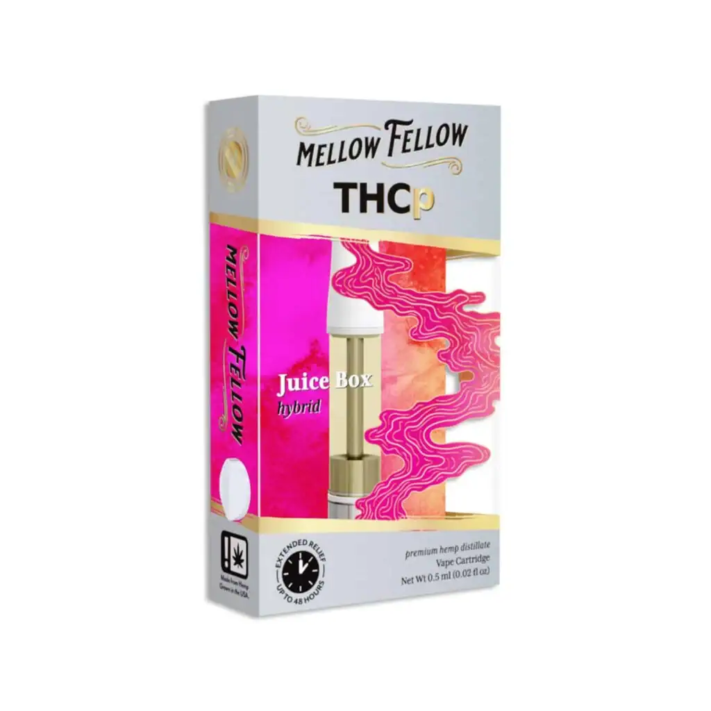 Mellow Fellow THCP Cartridge 0.5g Juice Box
