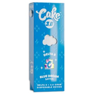cake delta 8 3.0 disposable 3g blue dream