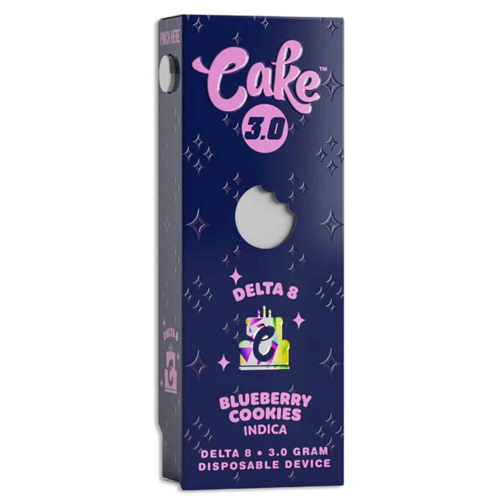 cake delta 8 3.0 disposable 3g blueberry cookies