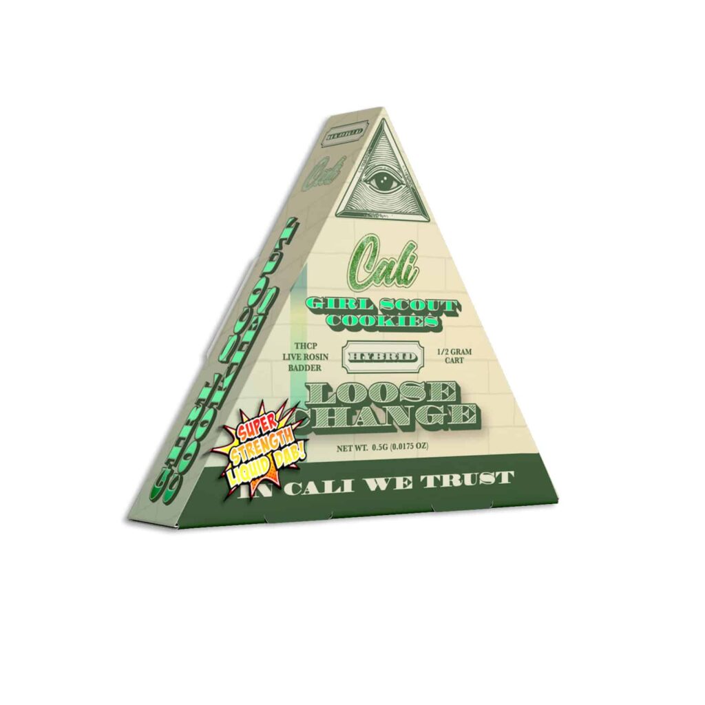cali extrax loose change thcp cartridge 0.5g girl scout cookies