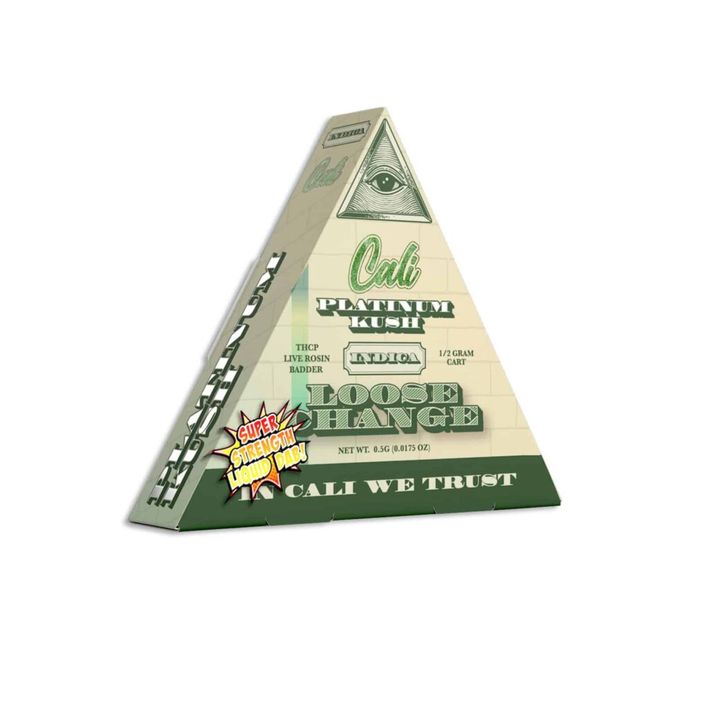 Cali Extrax Loose Change THCP Cartridge 0.5g Platinum Kush