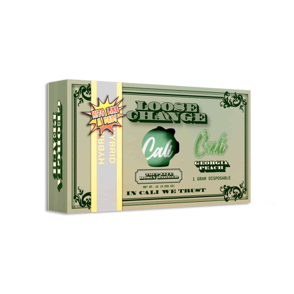 cali extrax loose change thcp disposable 1g georgia peach