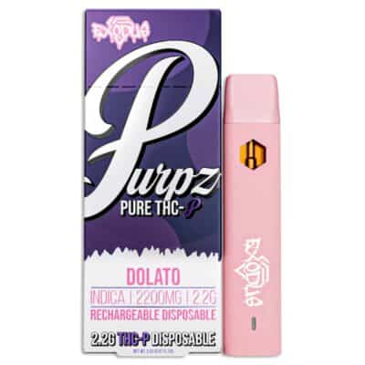 exodus purpz thcp disposable 2.2g dolato