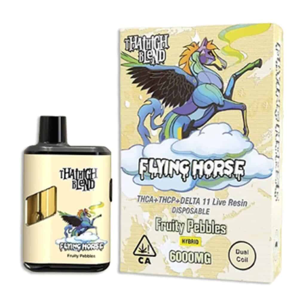 flying horse thai high blend new device disposable 6g fruity pebbles