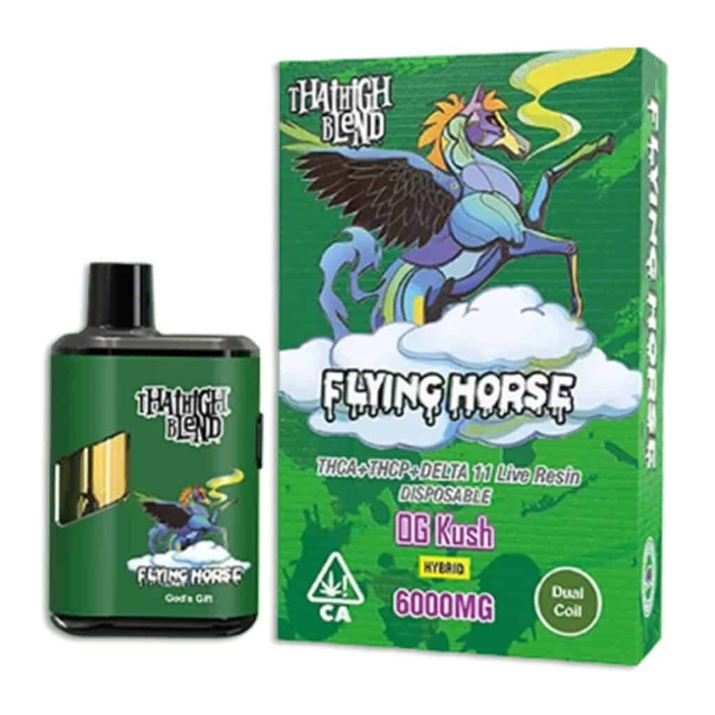 flying horse thai high blend new device disposable 6g og kush