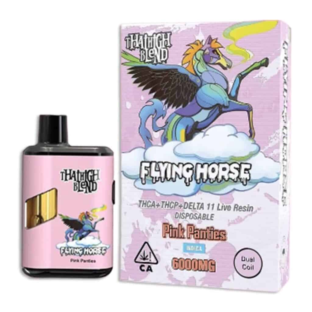 flying horse thai high blend new device disposable 6g pink panties