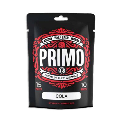 half bakd primo thcp gummies 15pc cola
