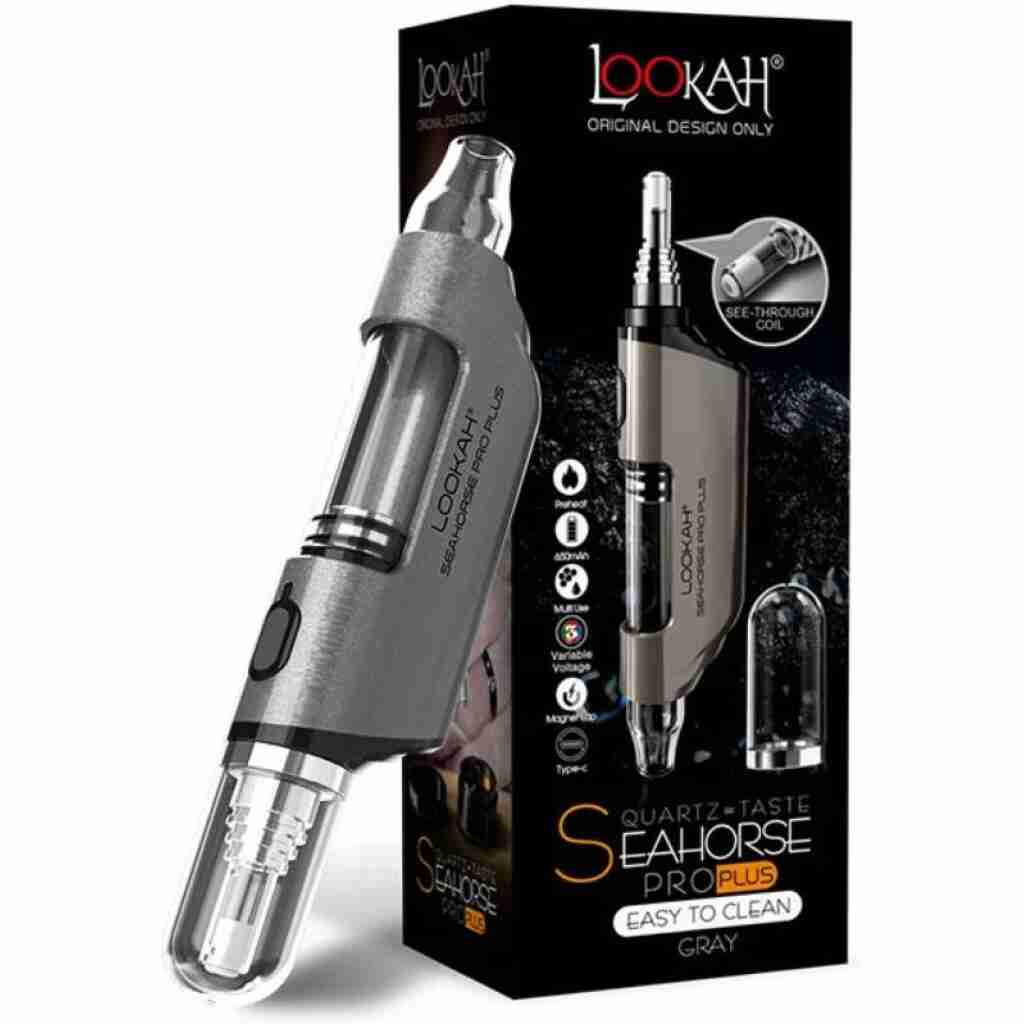 Lookah Seahorse Pro Plus Dab Pen Kit Grey