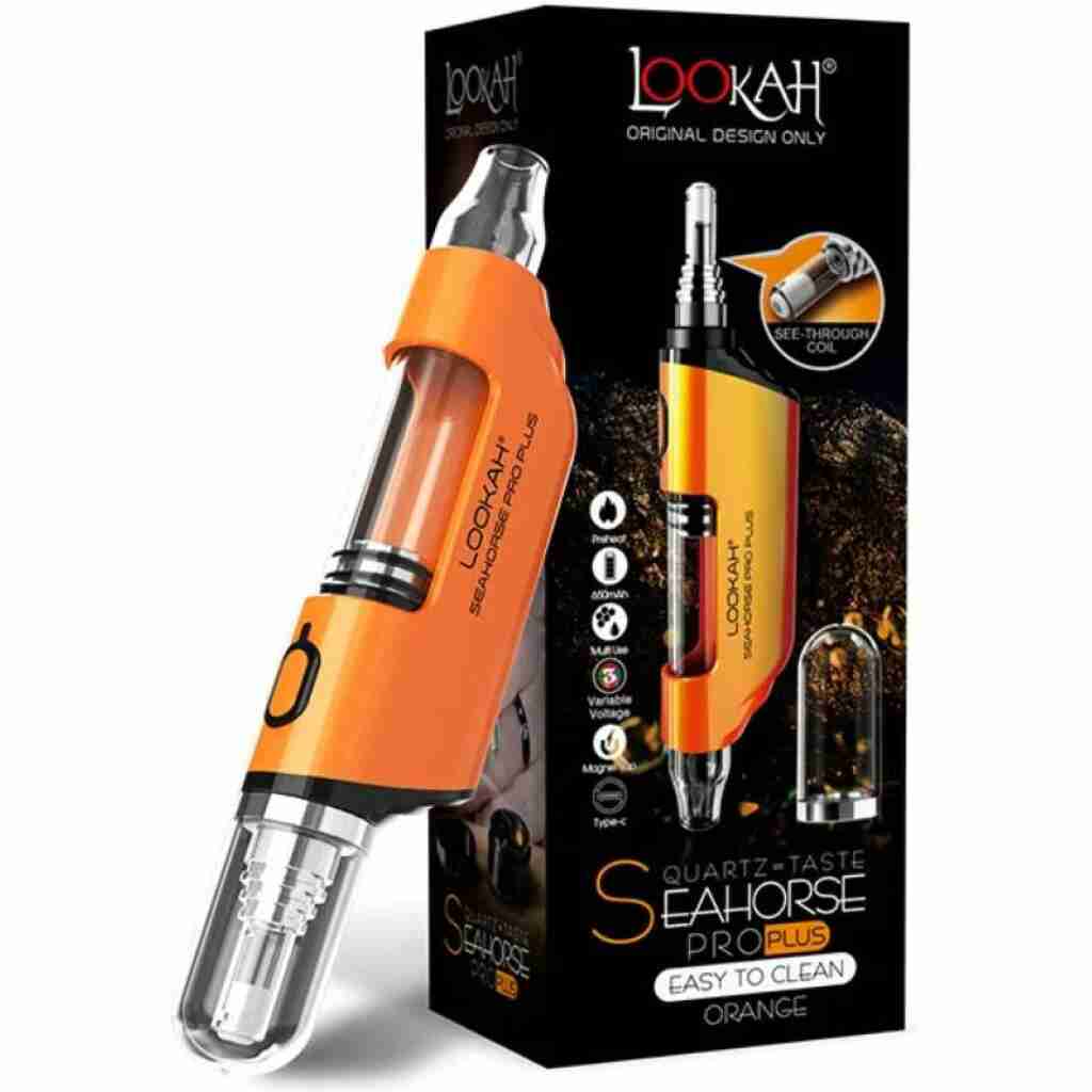 Lookah Seahorse Pro Plus Dab Pen Kit Orange