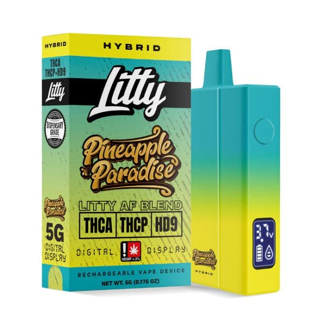 Litty AF Blend THCa Disposable Vape Pen 5g Pineapple Paradise