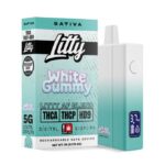 Litty AF Blend THCa Disposable Vape Pen 5g - White Gummy