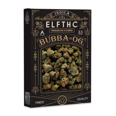 elf thc premium thca flower 3g bubba og