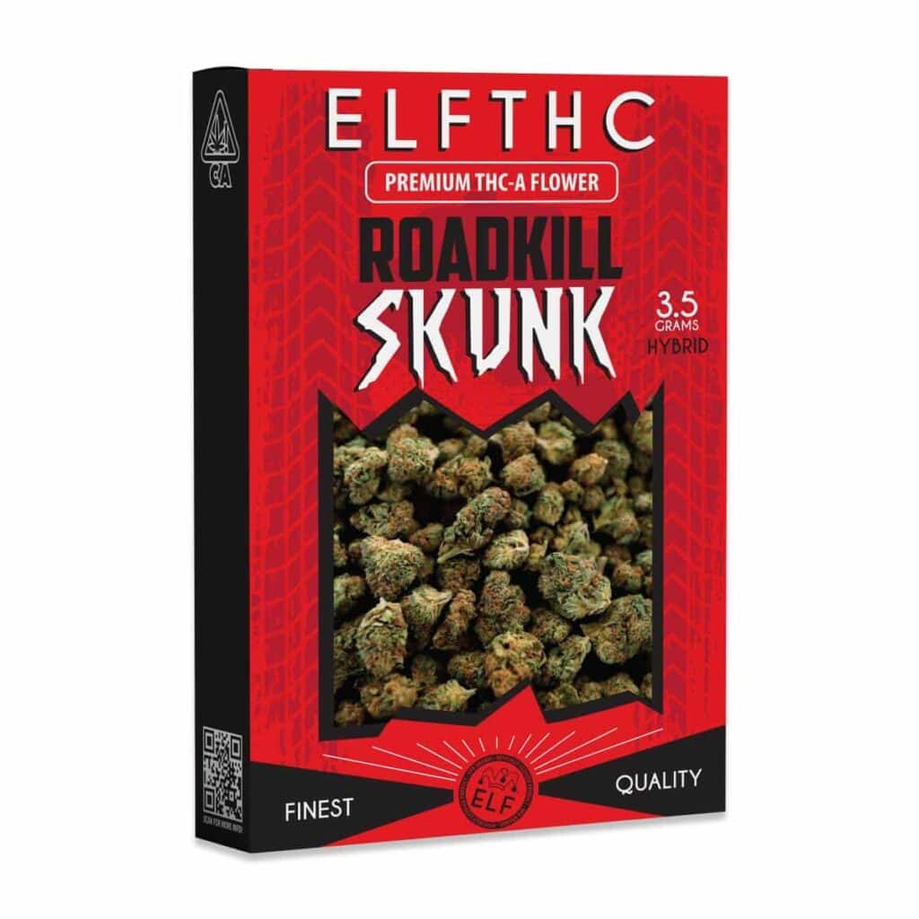 ELF THC Premium THCa Flower 3g Roadkill Skunk