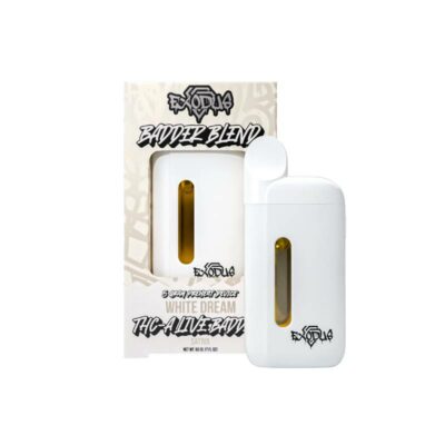 exodus badder blend thca disposable 5g white dream
