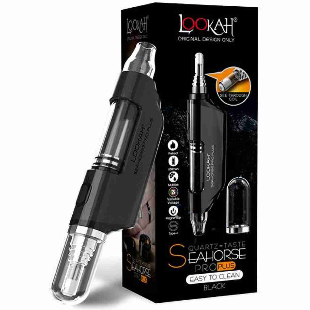 Lookah Seahorse Pro Plus Dab Pen Kit Black