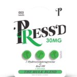 pressd 7 hydroxymitragynine green tablets 3pc