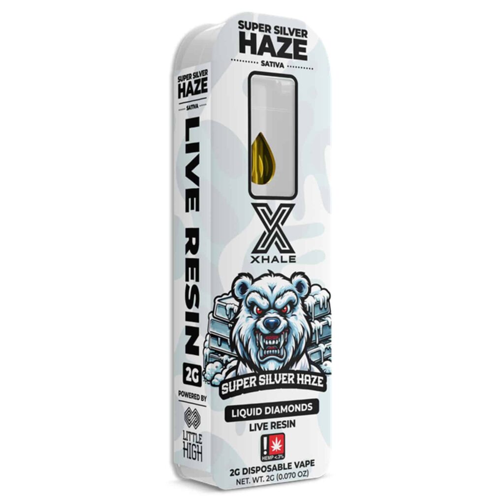 Xhale Live Resin THCa Liquid Diamonds Disposable 2g | D8