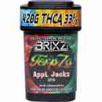 BRIXZ NYC TerpZa Exotic Terpene Infused THCa Premium Indoor Flower 4.20g Appl jackz.