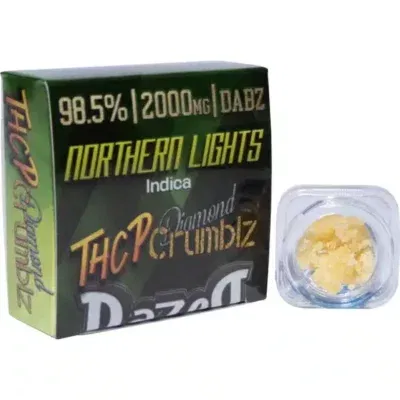 Dazed THCP Diamond Crumblz Dabs 2g Northern Lights.