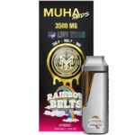 Muha Meds THCP Live Resin Disposable 3.5 Grams - Rainbow Belts