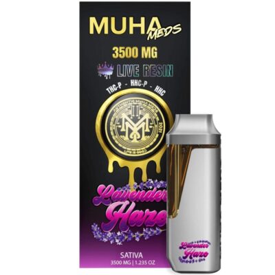 Muha Meds THCP Live Resin Disposable 3.5g - Lavender Haze