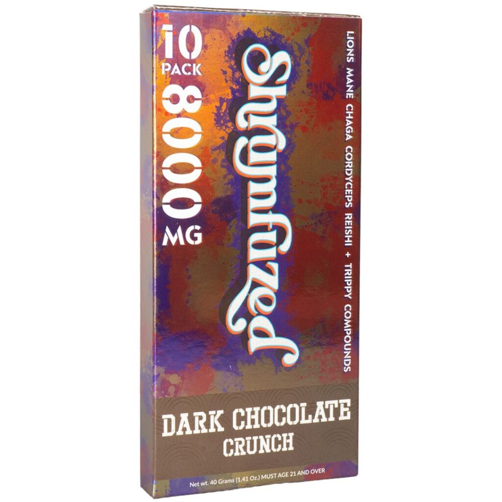 Shrumfuzed Nootropic Mushroom Gummies - Dark Chocolate Crunch 10 Pack