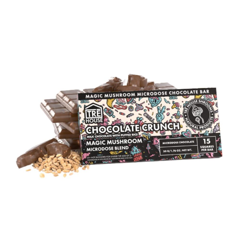 TRĒ House Mushroom Chocolate Bar Chocolate Crunch