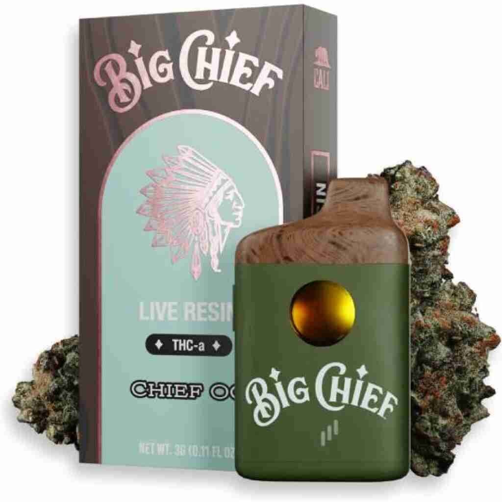 Big Chief THCa Disposable 3g Chief OG