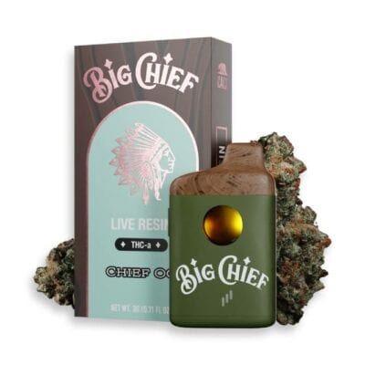 big chief thca disposable 3g chief og