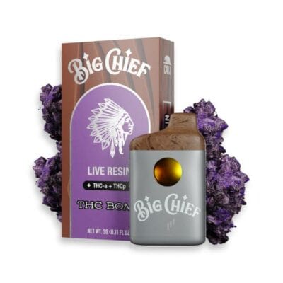 big chief thca thcp disposable 3g thc bomb