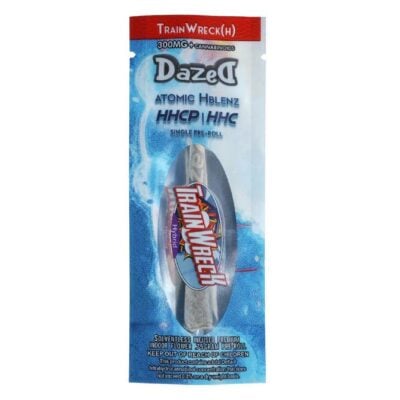 dazed atomic h blenz hhc prerolls 1pc green crack