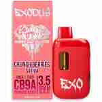 exodus giga bud cb9a thca disposable 3.5g crunch berries