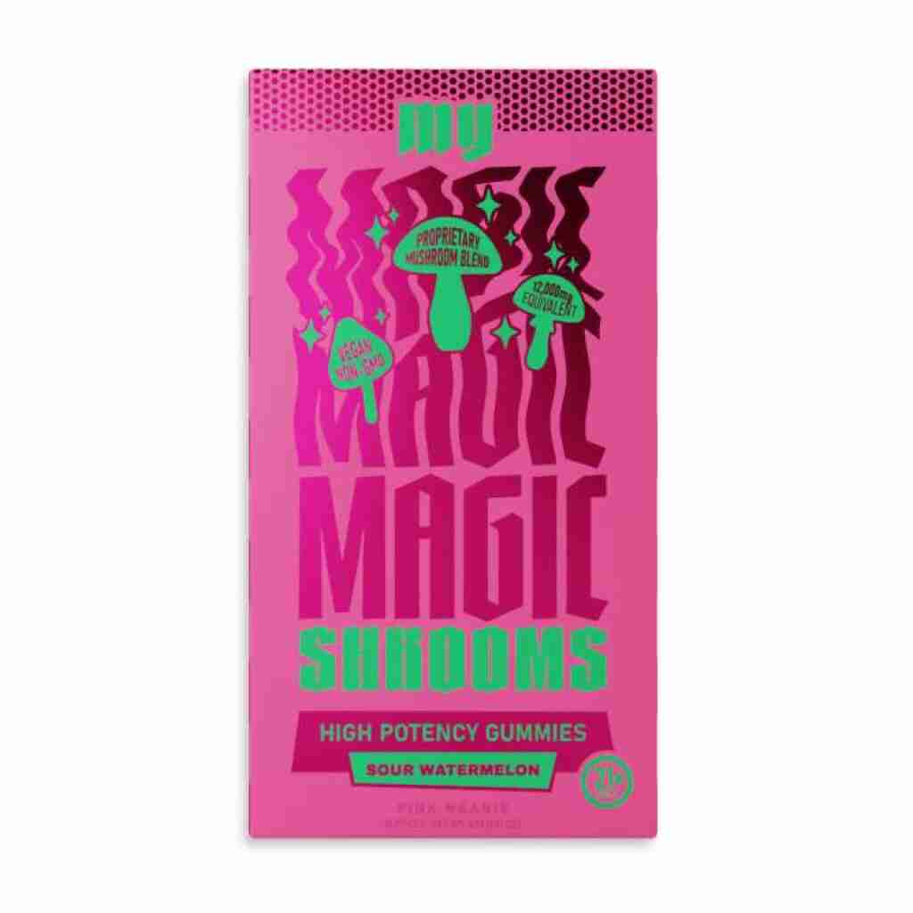 exodus my magic mushy gummies 12000mg 10pc sour watermelon