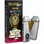 muha meds live resin disposable 3.5g rainbow belts