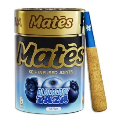 muha meds mates thca prerolls 5pc blueberry zaza